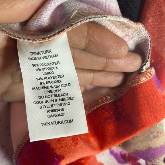 Trina Turk floral sleeveless Adler dress - Picture 4 of 6